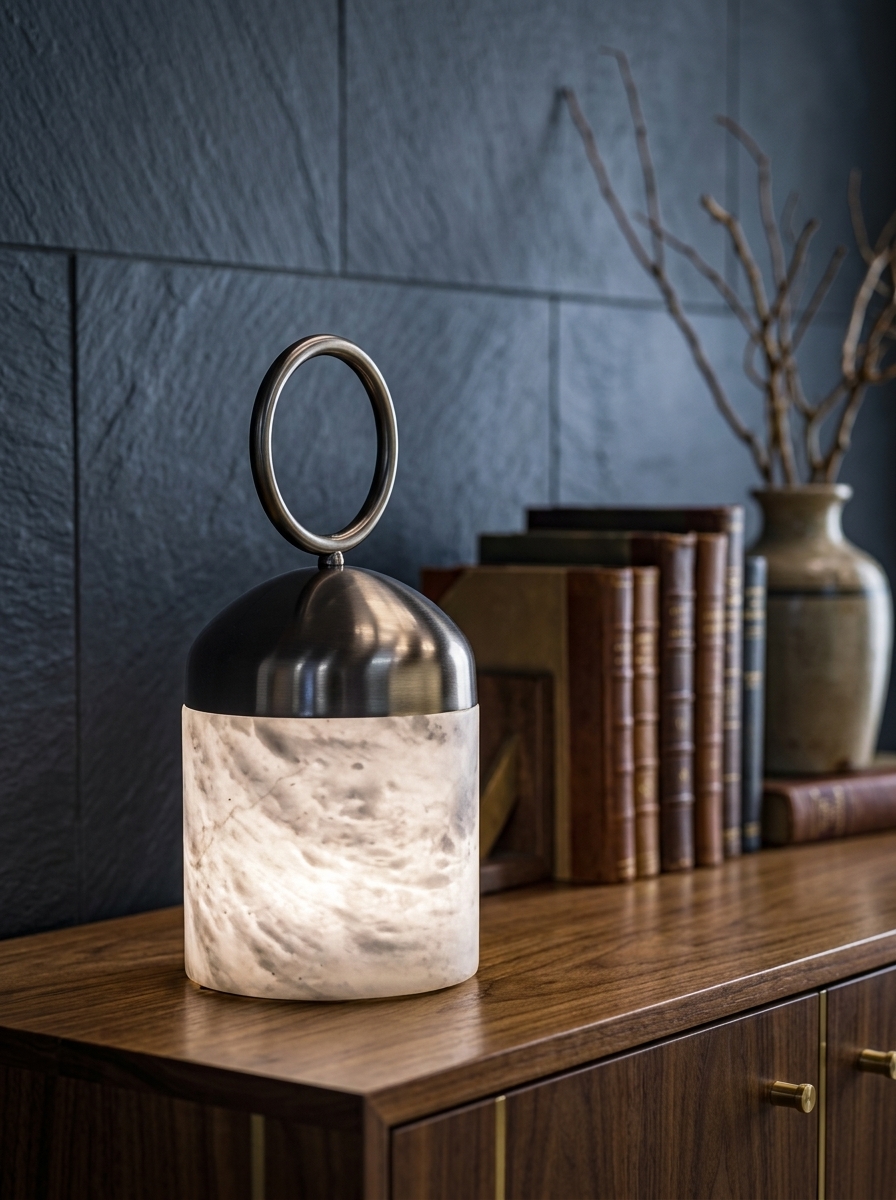 Atelier artisanal The Lamp Place – fabrication de lampes en albâtre